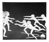 Artist: BOYD, Arthur | Title: Lysistrata: Earth is delighted now,.... | Date: (1970) | Technique: etching and aquatint, printed in black ink, from one plate | Copyright: Reproduced with permission of Bundanon Trust