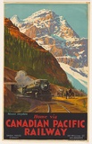 Artist: TROMPF, Percy | Title: Home via Canadian Pacific Railway | Date: c.1935 | Technique: lithograph, printed in colour, from multiple stones [or plates]