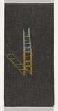 Title: Milieu [book] | Date: 2006 | Technique: linocut, printed in black ink, from one block; machine stitching in olive green thread