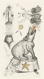 Title: bSnail's tale, dogs wail | Date: 1992 | Technique: b'lithograph, printed in colour, from one stone [or plate]'