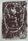 Artist: b'Smith, Tim.' | Title: b'Head' | Date: 1986 | Technique: b'lithograph, printed in black ink, from one stone'