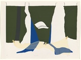 Artist: b'Gabrie, Sigi.' | Title: b'Semo hang.' | Date: 1976 | Technique: b'screenprint, printed in colour, from multiple stencils'