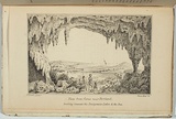 Artist: b'Leak, J.T.' | Title: b'View from the caves near Portland.' | Date: 1850 | Technique: b'engraving, printed in black ink, from one copper plate'
