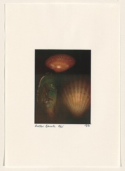 Title: b'Rococo Recollections [22]' | Date: 1995 | Technique: b'electrostatic print, printed from a Canon colour laser copier, from collaged elements'