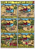 Artist: b'REDBACK GRAPHIX' | Title: b'Waliku Tjukurpa' | Date: 1989 | Technique: b'screenprint, printed in colour, from five stencils'