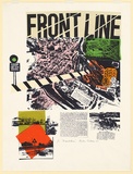 Artist: Tickner, Pauline. | Title: Frontline | Date: 1985 | Technique: screenprint, printed in colour, from multiple stencils