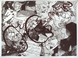Artist: b'Ely, Bonita.' | Title: b'Untitled II' | Date: 1984 | Technique: b'lithograph, printed in colour, from two plates'