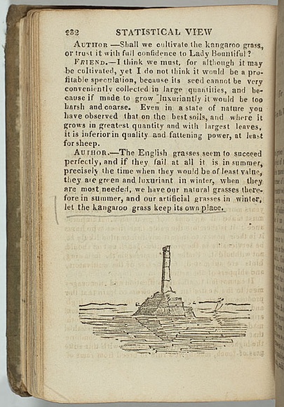 Title: b'not titled [a singular rock off the South end of Brune Island].' | Date: 1831 | Technique: b'engraving, printed in black ink, from one plate'