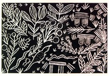 Artist: b'Petyarre, Violet.' | Title: b'not titled [No.8]' | Date: 1990 | Technique: b'woodcut, printed in black ink, from one block'