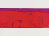 Artist: MEYER, Bill | Title: Negev | Date: 1970 | Technique: screenprint, printed in five colours, by reduction block-out process (wax washout) | Copyright: © Bill Meyer