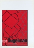 Title: b'Bert Flugelman' | Date: 1995 | Technique: b'screenprint, printed in colour, from three stencils'