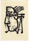 Artist: SELLBACH, Udo | Title: not titled | Date: 1960-80 | Technique: etching