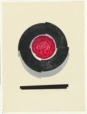 Artist: b'KING, Grahame' | Title: b'Solstice' | Date: 1973 | Technique: b'lithograph, printed in colour, from four stones [or plates]'