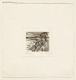 Title: Western Point | Date: 1974 | Technique: etching, printed in black ink, from one plate