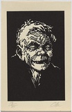 Artist: Millward, Clem. | Title: not titled. | Date: 1956-57 | Technique: linocut, printed in black ink, from one block