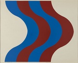 Artist: b'Worth, Margaret.' | Title: b'Samsara 14' | Date: 1968 | Technique: b'screenprint, printed in colour, from two stencils'