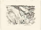 Title: b'Greenmount' | Date: 1982 | Technique: b'lithograph, printed in black ink, from one stone'
