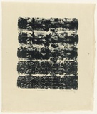 Artist: KING, Grahame | Title: Variation | Date: 1967 | Technique: lithograph, printed in black ink, from one stone [or plate]