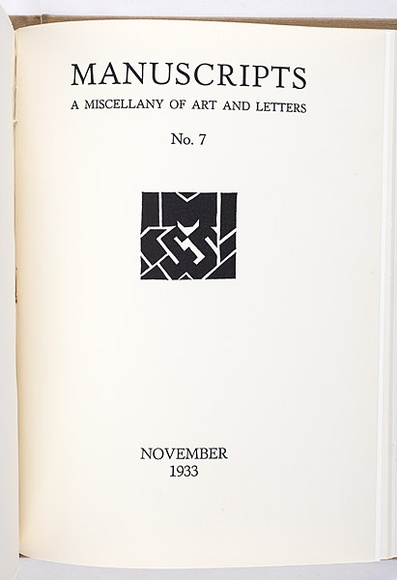 Title: Title-page | Date: 1934 | Technique: letterpress