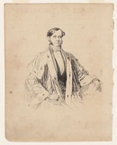 Artist: b'Nicholas, William.' | Title: b'The mayor (T. Broughton).' | Date: 1847 | Technique: b'pen-lithograph, printed in black ink, from one zinc plate'