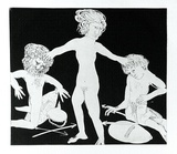 Artist: b'BOYD, Arthur' | Title: b'Lysistrata to the Spartan and Athenian.' | Date: 1970 | Technique: b'etching and aquatint, printed in black ink, from one plate' | Copyright: b'Reproduced with permission of Bundanon Trust'