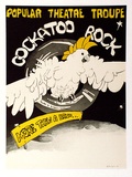 Artist: b'Speirs, Andrew.' | Title: b'Popular Theatre Troupe: Cockatoo rock. Directed by Robert Perrier' | Date: 1980 | Technique: b'screenprint, printed in colour, from multiple stencils'