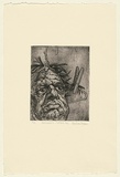 Artist: b'Esson, Michael.' | Title: bNapoleon's clothes peg. | Date: 2000 | Technique: b'etching and aquatint, printed in black ink with plate-tone, from one plate'