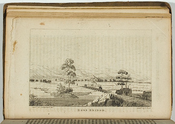 Title: b'Ross bridge.' | Date: 1830 | Technique: b'etching, printed in black ink, from one plate'