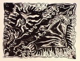 Artist: b'Taylor, Elsie.' | Title: b'Night time' | Date: 1994, July | Technique: b'lithograph, printed in black ink, from one stone [or plate]'