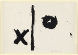 Artist: b'Salkauskas, Henry.' | Title: b'not titled' | Date: 1964 | Technique: b'screenprint, printed in black ink, from one stencil' | Copyright: b'\xc2\xa9 Eva Kubbos'