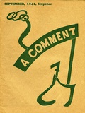Artist: b'Crozier, Cecily.' | Title: b'A Comment - no.7, September 1941.' | Date: 1942