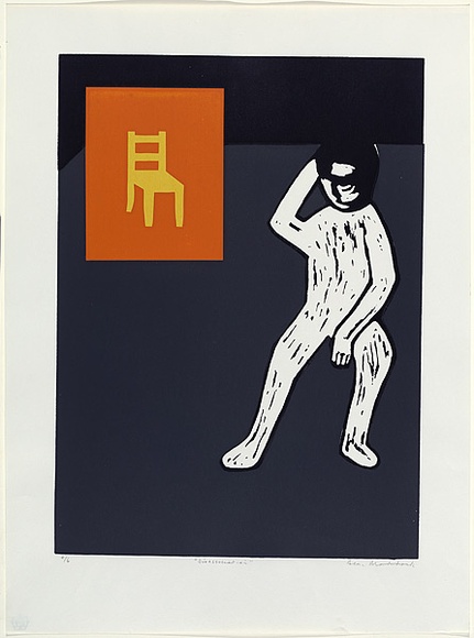 Artist: b'MADDOCK, Bea' | Title: b'Disassociation' | Date: (1968)