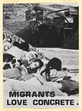 Artist: Lyssiotis, Peter. | Title: Migrants love concrete | Date: 1989 | Technique: photo-offset-lithograph