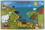 Artist: b'REDLETTER PRESS' | Title: b'Real costs of energy' | Date: 1989 | Technique: b'screenprint, printed in colour, from five stencils'