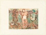 Artist: b'Deix, Gunther.' | Title: b'Yesterday, today and tomorrow.' | Date: 1990 | Technique: b'etching'