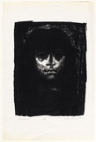 Artist: Counihan, Noel. | Title: Young woman. | Date: 1968 | Technique: lithograph, printed in black ink, from one zinc plate