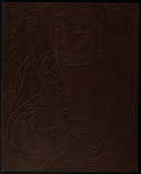 Artist: BOYD, Arthur | Title: Plate 104: Potter fallen beside sculptered head. | Date: (1968-69) | Technique: etched plate | Copyright: This work appears on screen courtesy of Bundanon Trust