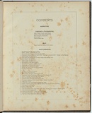 Title: b'Contents text page' | Technique: b'letterpress'