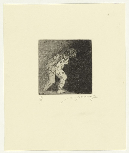 Artist: b'SELLBACH, Udo' | Title: b'not titled' | Date: 1960-80 | Technique: b'etching'