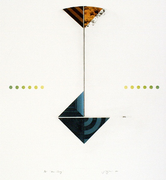 Artist: Taylor, James. | Title: Three sixty | Date: 1971 | Technique: etching and aquatint, printed in colour