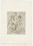 Artist: BOYD, Arthur | Title: Jonah page 21. | Date: 1972-73 | Technique: etching, printed in black ink, from one plate | Copyright: Reproduced with permission of Bundanon Trust