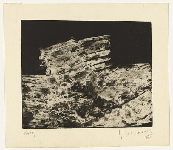 Artist: b'SELLBACH, Udo' | Title: b'not titled' | Date: 1960-80 | Technique: b'etching'