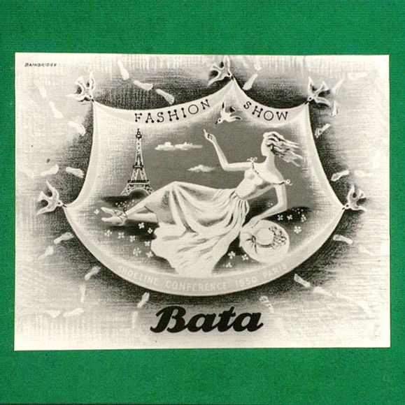 Artist: Bainbridge, John. | Title: Bata fashion show: Shoeline conference, Paris 1950. | Date: 1950 | Technique: photo-lithograph