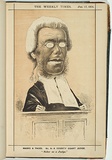 Title: A country court judge [Judge Pohlman]. | Date: 17 January 1874 | Technique: lithograph, printed in colour, from multiple stones