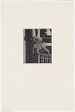 Artist: b'MADDOCK, Bea' | Title: b'Disaster II' | Date: 1973 | Technique: b'photo-etching, aquatint and line-etching, printed in black ink, from one plate'