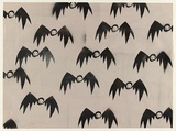 Artist: MONKEE, | Title: Bats. | Date: 2004 | Technique: stencil, printed in black ink, from one stencil