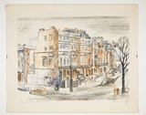 Artist: b'Courier, Jack.' | Title: b'Regents Park Road N.W.3.' | Technique: b'lithograph, printed in black ink, from one stone [or plate]'