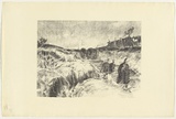 Artist: b'Dyson, Will.' | Title: b'German prisoners, Wytschaete Road.' | Date: 1918 | Technique: b'lithograph, printed in black ink, from one stone Arnold unbleached'