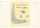 Title: Big white fella | Date: 2007 | Technique: etching, open-bite, aquatint and relief, printed in colour, from one plate and one block