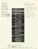Artist: Wilson, Margaret. | Title: Abeam | Date: 1990 | Technique: woodcut, printed in black ink, from one plywood block